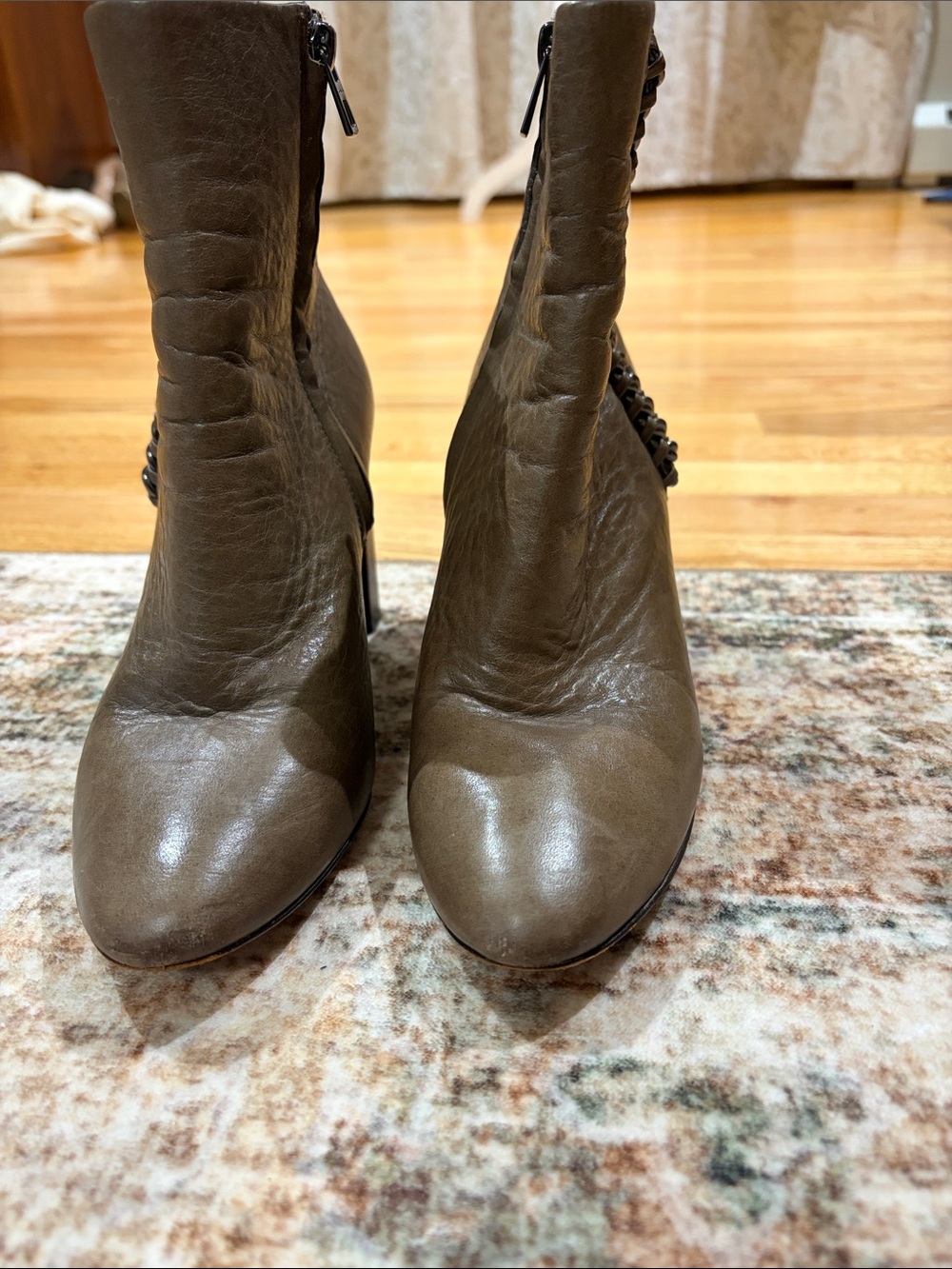 Coach Women’s Leather Ankle Boots - size 7 B